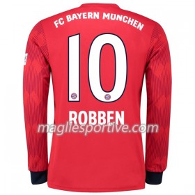 Completo Calcio Bayern Monaco Robben 10 Divisa Prima 2018/2019 ML